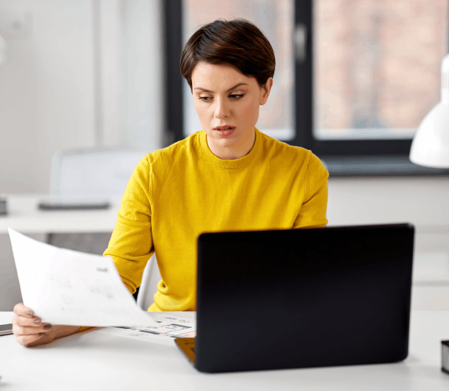 A client submits an online form for a free quote on Spanish Translation Services in Virginia with clear pricing shown.