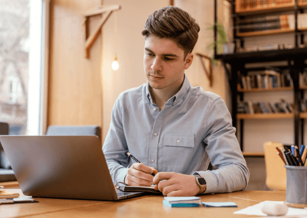 An academic client receiving professional Academic translation services in Virginia, ensuring no hidden costs.